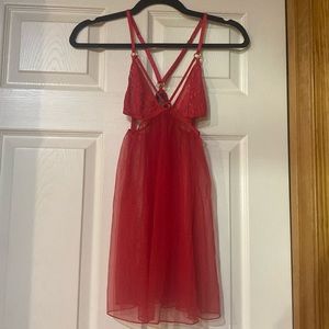 Victoria’s Secret Red Babydoll Lingerie